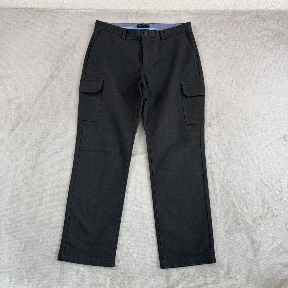 Banana Republic Aiden Cargo Trouser Pants in Grey Men 33x29 (Tag 33x30) Utility‎